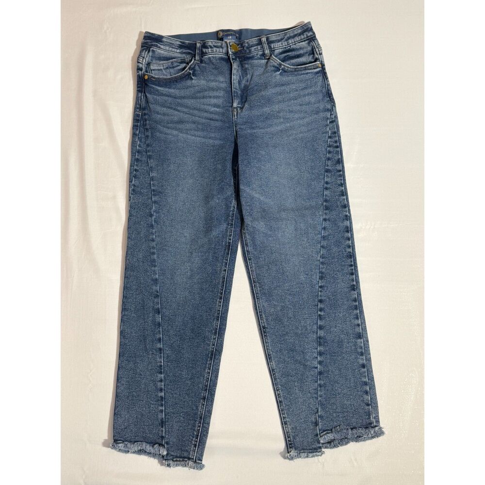 Democracy "Ab"solution Straight Leg Jeans | High Rise Ankle Length | Size 12